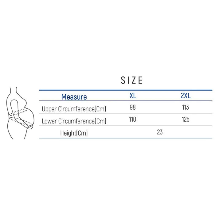 Dr. Med Adjustable Maternity Support Belt (Grey)
