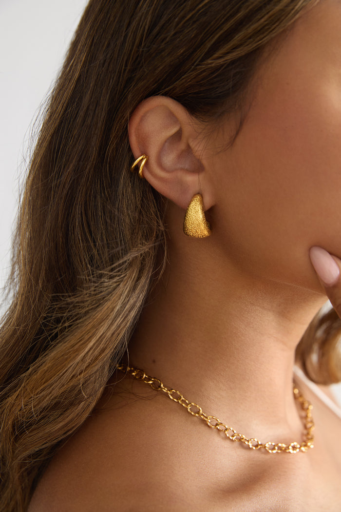 Ear cuff double