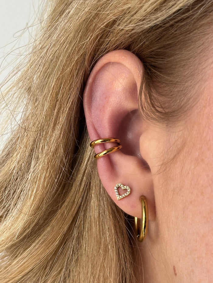 Ear cuff double