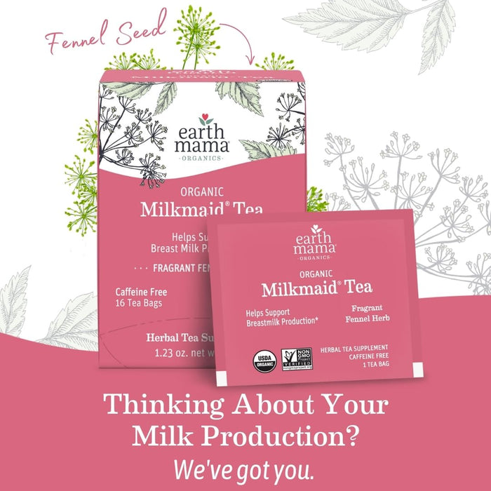 Earth Mama Organic Milkmaid Tea , 16 Teabags