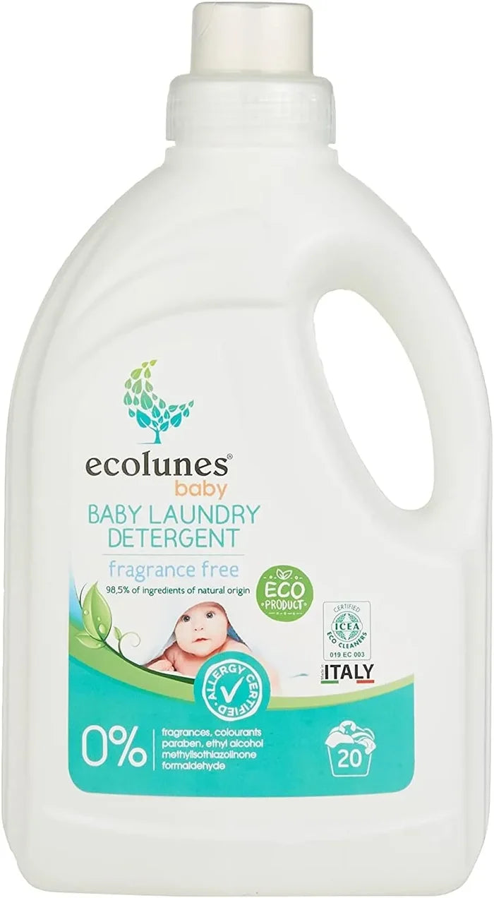 Ecolunes Hypoallergenic Baby Laundry Detergent (1 Liter)