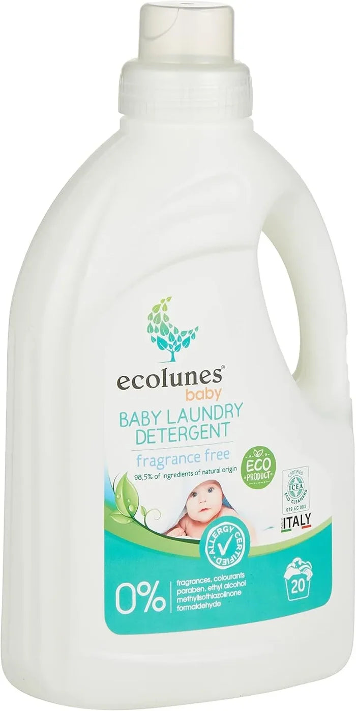 Ecolunes Hypoallergenic Baby Laundry Detergent (1 Liter)