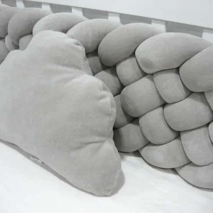 Elmalella Fluffy Braided Bedding Set