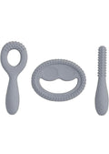 ezpz Oral Development Tools (3 Pack in Gray).