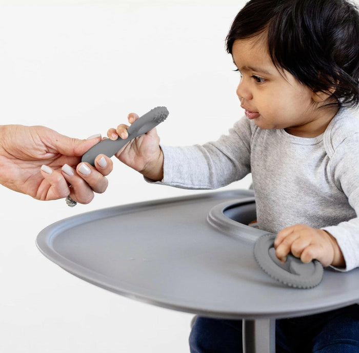 ezpz Oral Development Tools (3 Pack in Gray).