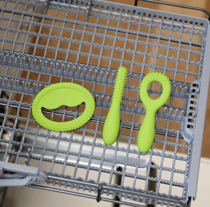 ezpz Oral Development Tools (3 Pack in Gray).