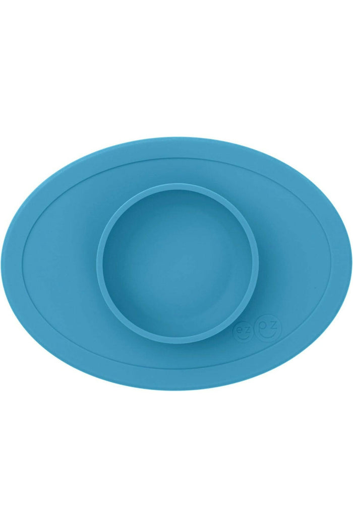 ezpz Tiny Bowl - 100% Silicone Suction Bowl with Built.