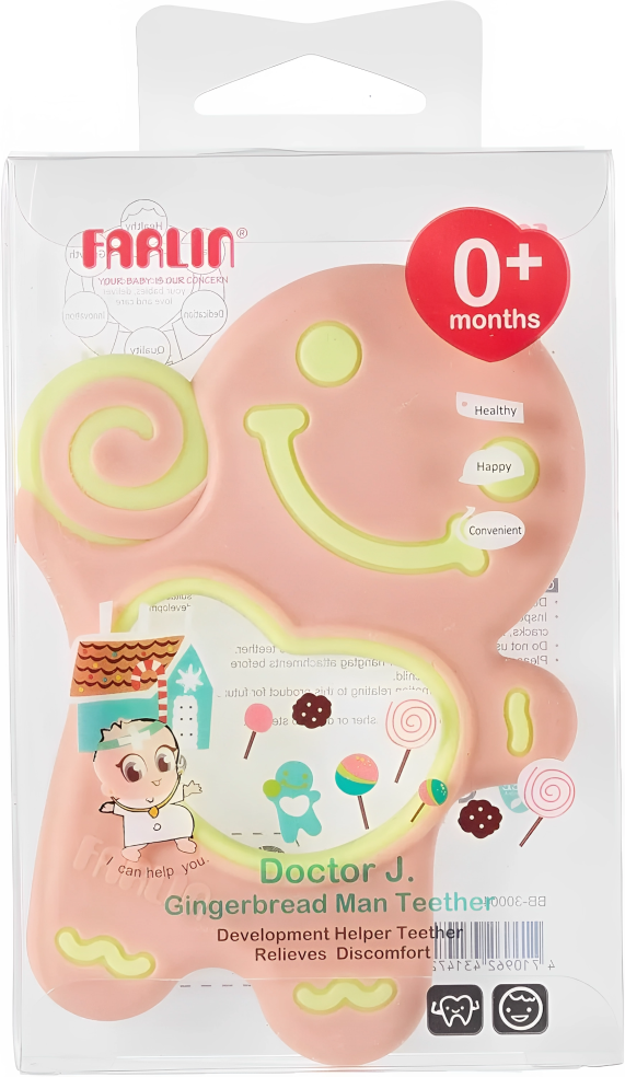 Farlin Gingerbread Man Teether