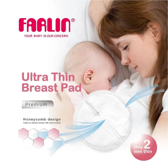 Farlin Ultra Thin Breast Pad - 60 Pcs