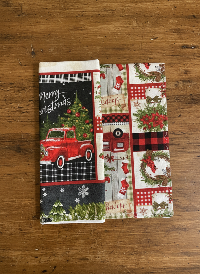 Farmhouse Christmas Napkins (set of 2)