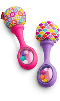 Fisher-Price Rattle 'n Rock Maracas, Blue/Orange.