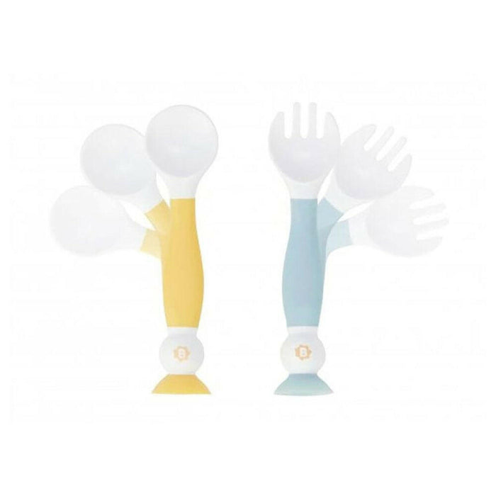 Flexibles learning cutlery by Badabulle.