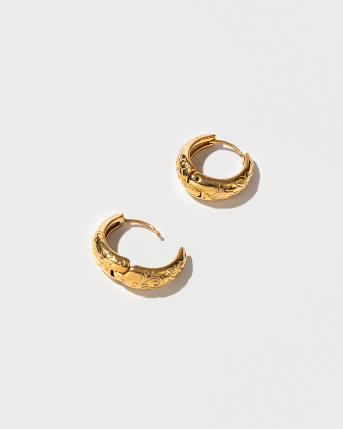 Flora earrings - Frosted Petals