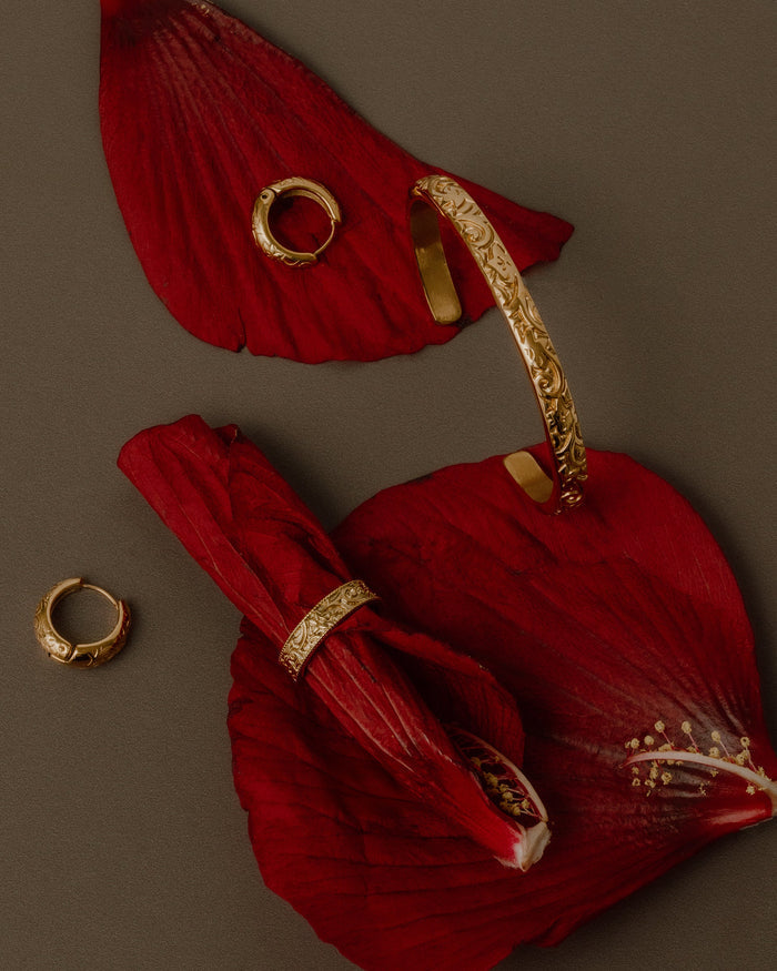 Flora ring - Frosted Petals