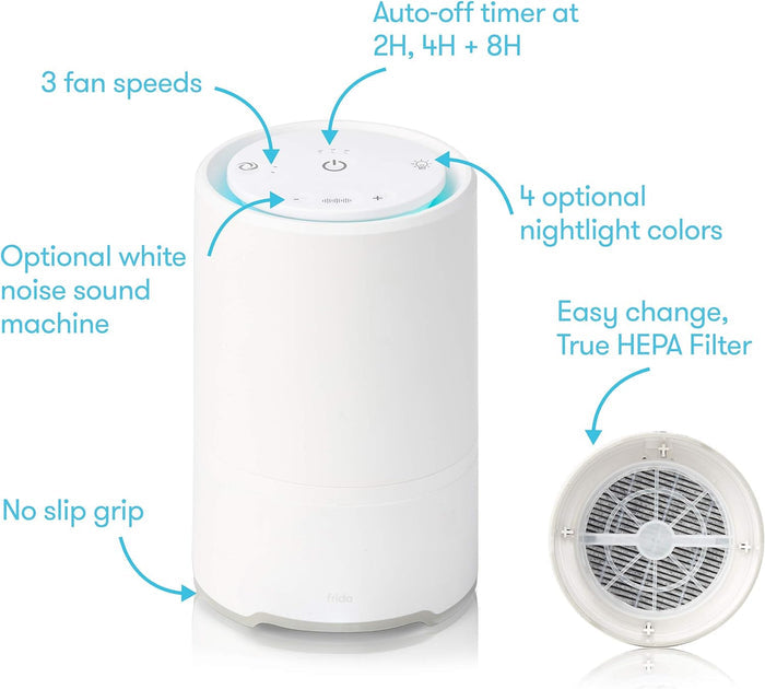 Frida baby 3 In 1 Air Purifier for Sleeping, Nightlight & Sound Machine