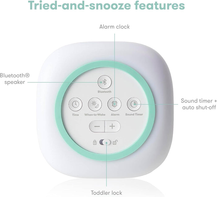 Frida Baby 3-in-1 Alarm Clock, Sound Machine & Nightlight
