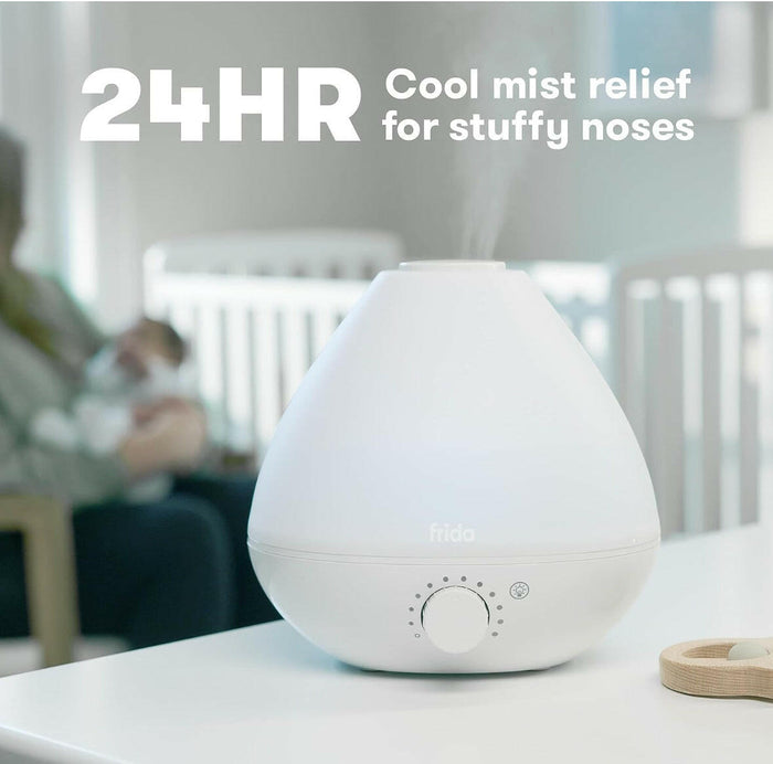 Frida Baby 3-in-1 Humidifier with Diffuser and Nightlight, White