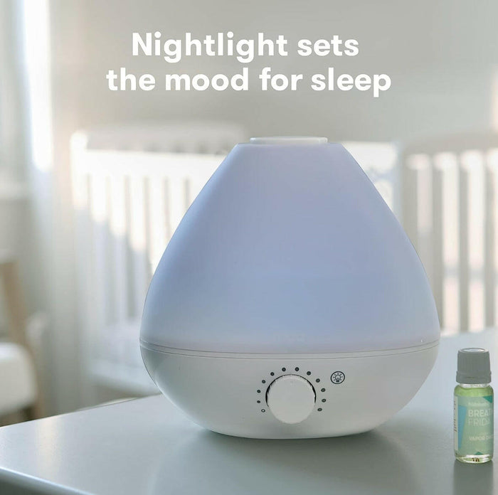 Frida Baby 3-in-1 Humidifier with Diffuser and Nightlight, White