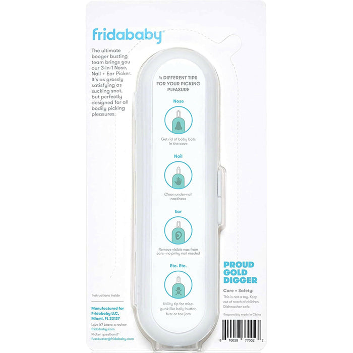 3-in-1 Baby Nose Boogers and Ear Wax Picker by FridaBaby.