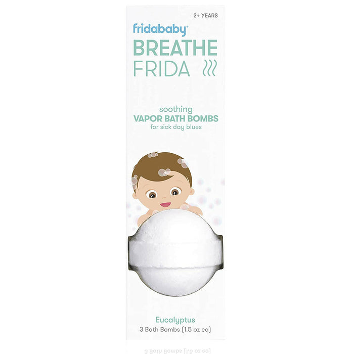 Frida Baby BreatheFrida the Natural Vapor Bath Bombs.