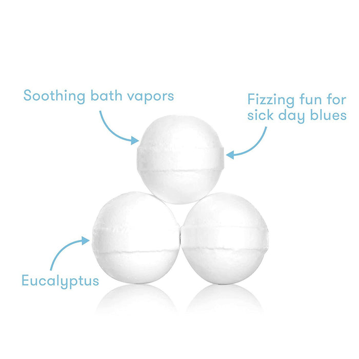 Frida Baby BreatheFrida the Natural Vapor Bath Bombs.