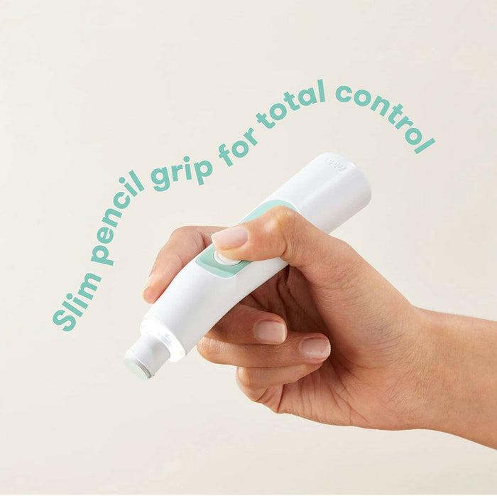 Frida Baby Electric Nail Trimmer Kit for Newborn, Toddler, LED Light, Storage Case.