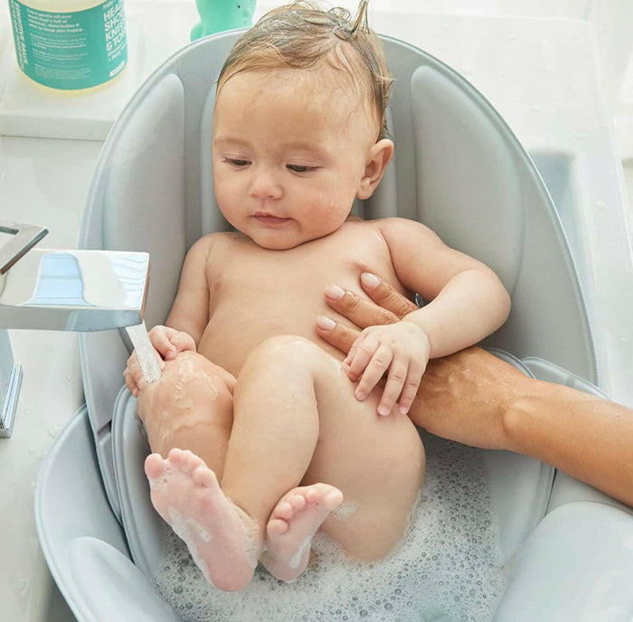 Soft Sink Baby Bath by Frida Baby ,Bath Cushion That Supports Baby's Head.