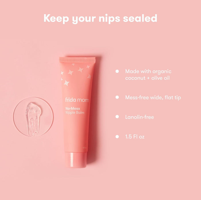 Frida Mom No-Mess Nipple Balm (1.5oz)
