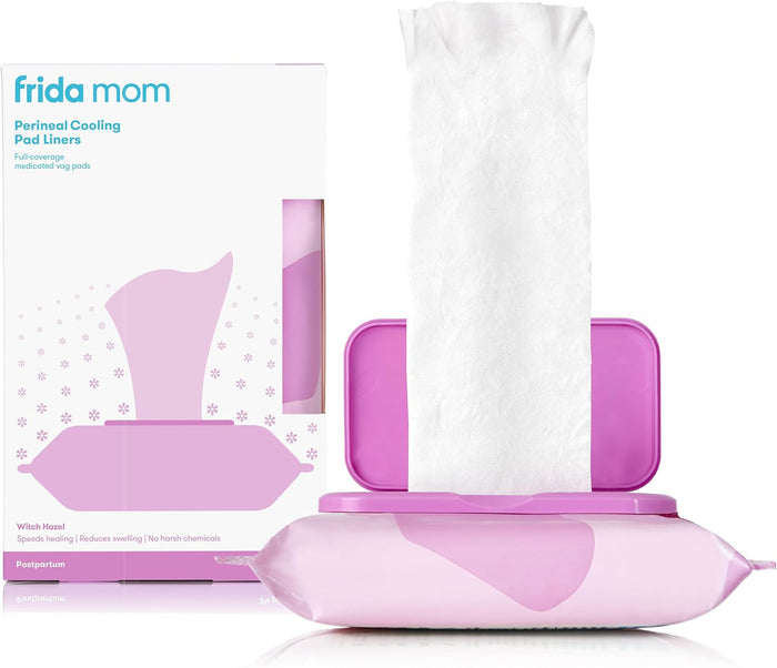 Frida Mom Witch Hazel Perineal Cooling Pad Liners for Postpartum Care, 24counts