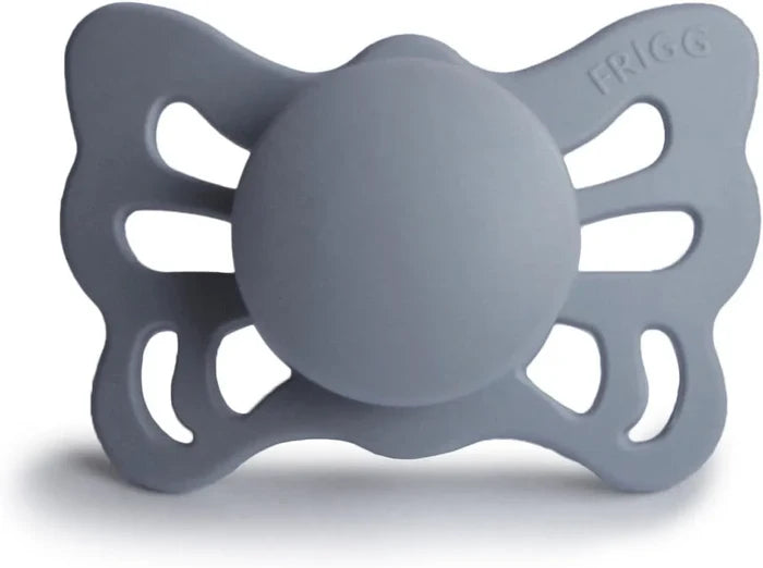 FRIGG Butterfly Anatomical Silicone Baby Pacifier Size 1 (0-6Months 1 Pack)
