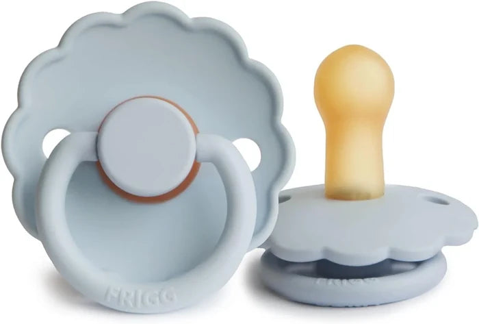 FRIGG Daisy Latex Baby Pacifier Size 2 (6-18Months 1 Pack)