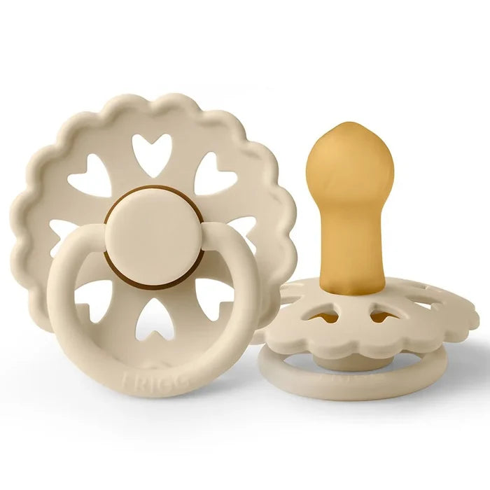FRIGG Fairytale Latex Baby Pacifier Size 2 (6-18Months 1 Pack)