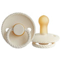 FRIGG Rope Latex Baby Pacifier Size 2 (6-18Months 1 Pack Cream)