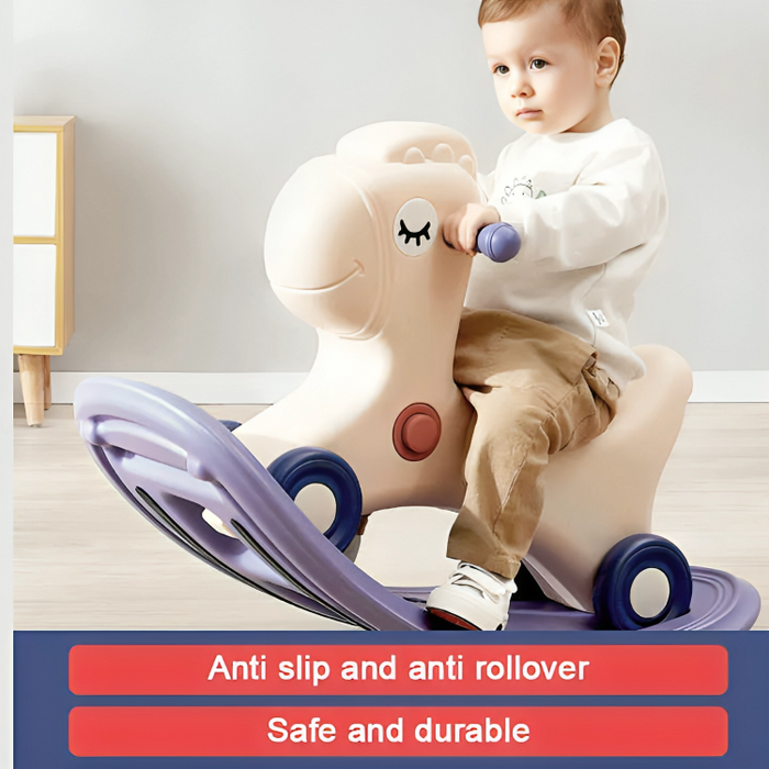 Go Sport Wheels Rocking Horse Toy (blue)