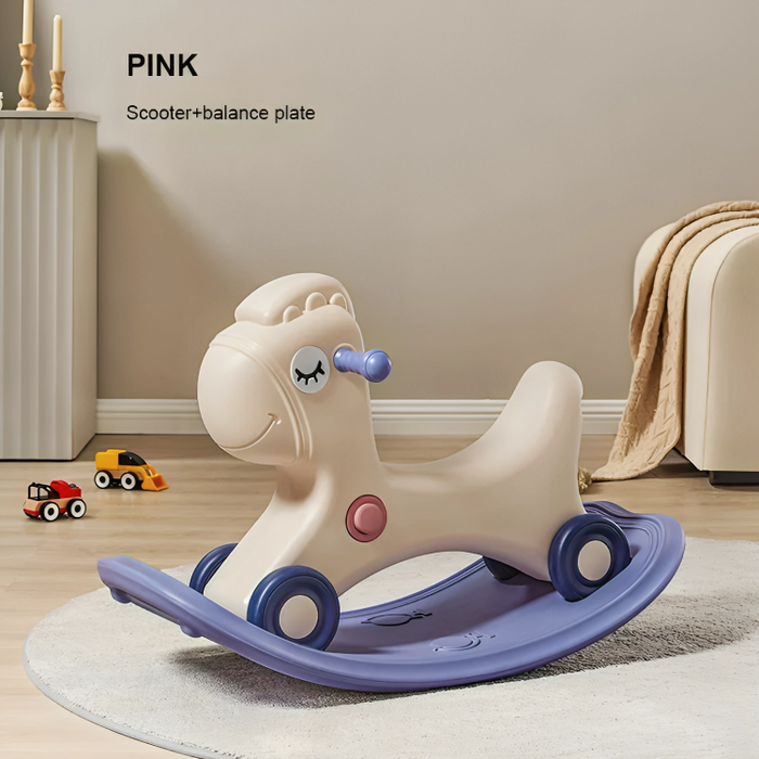 Go Sport Wheels Rocking Horse Toy (blue)