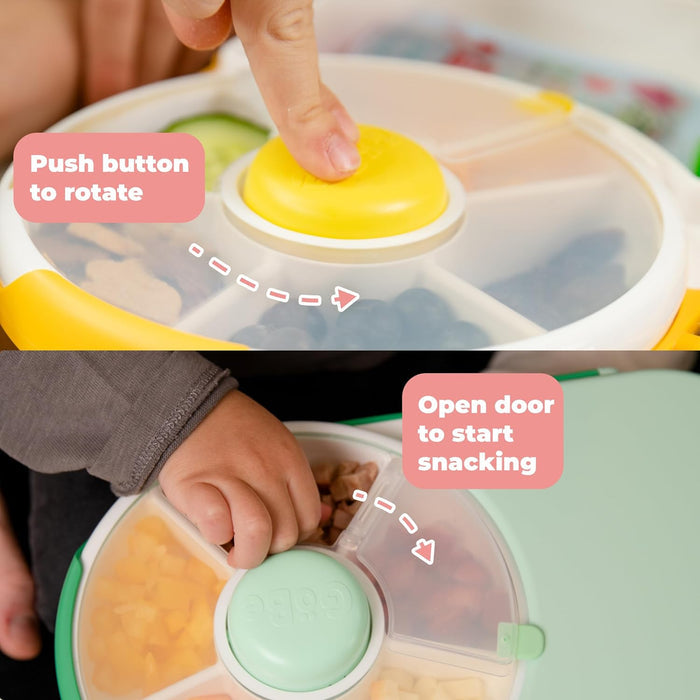 GoBe Lunchbox with Detachable Snack Spinner