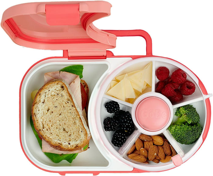 GoBe Lunchbox with Detachable Snack Spinner