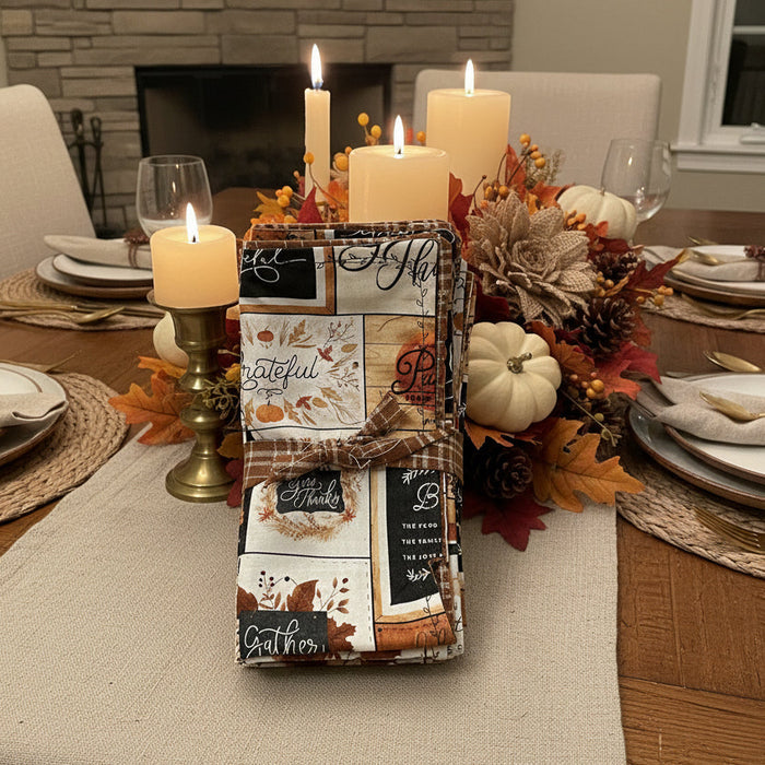 Grateful Napkins (set of 6)