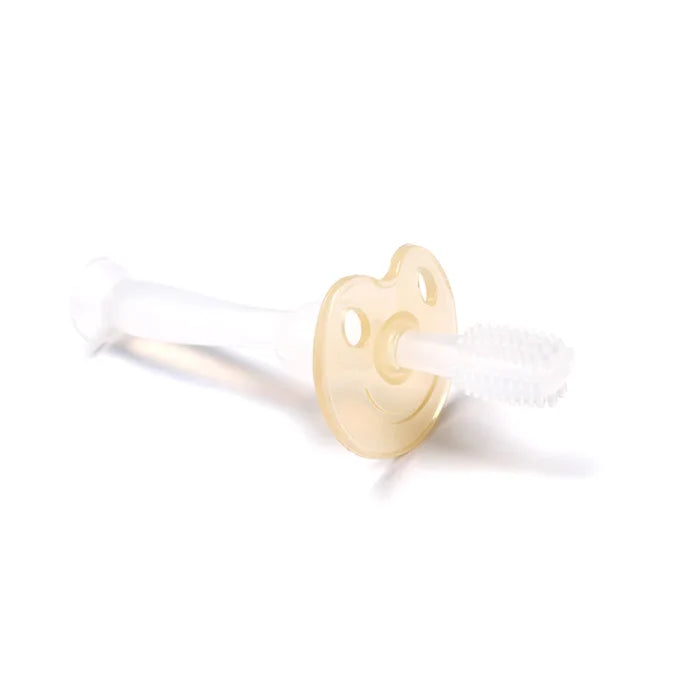 360° Silicone Toothbrush - Clear By Haakaa.