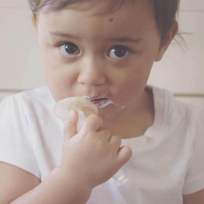 360° Silicone Toothbrush - Clear By Haakaa.