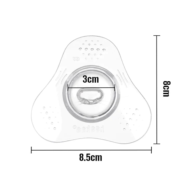 Haakaa Breastfeeding Nipple Shield – Orthodontic Teat (Triangle Base)