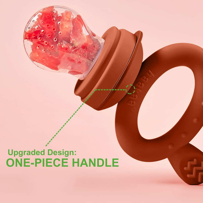 Haakaa Fresh Food Feeder & Teether - Copper.