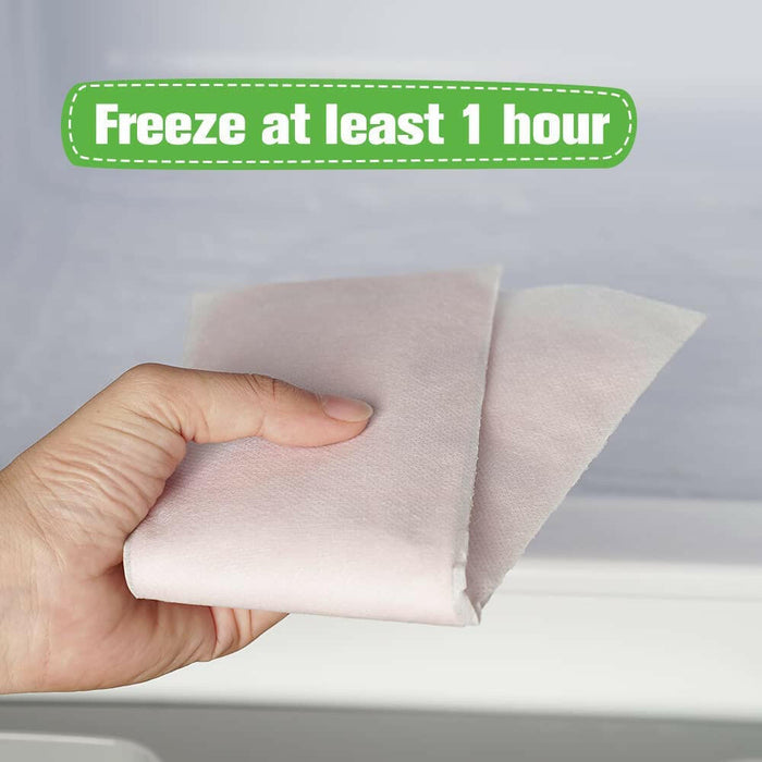 Haakaa Reusable Cooling Perineum Compression Pads - Blush.