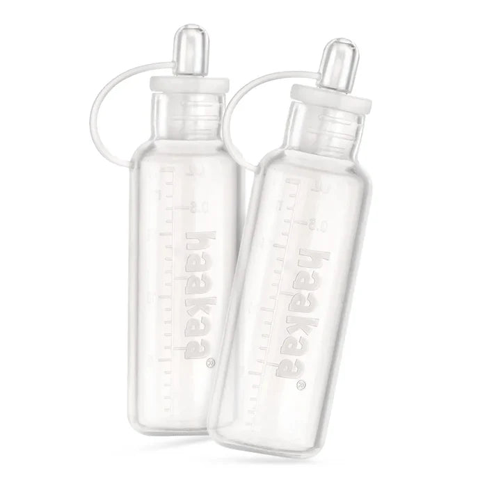 Haakaa Silicone Colostrum Collector Set, Pre-Sterilized (20ml, 2pcs)