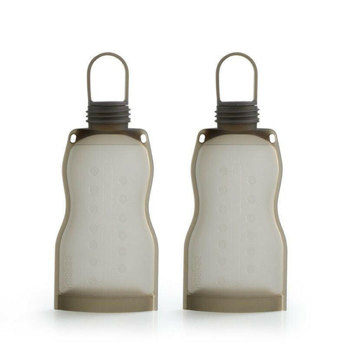 Silicone Milk Storage Bag - 260ml - 2pc By Haakaa.