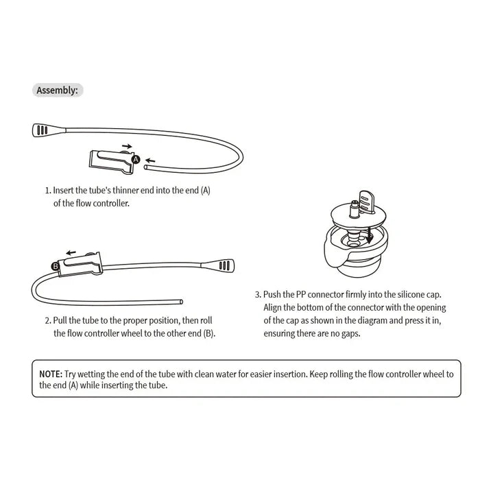 Haakaa Supplemental Feeding Tube & Pouch Set (with Exra 4 Replacement Tubes)