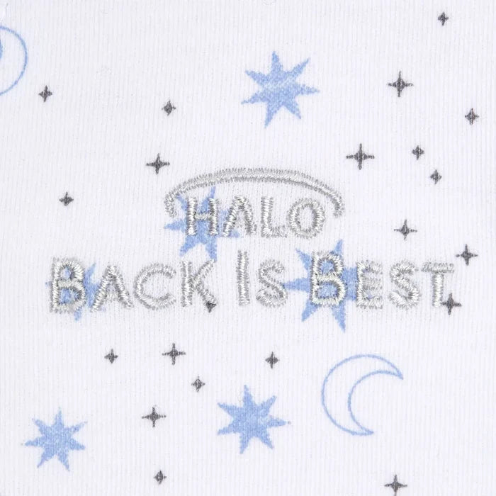 Halo SleepSack 100% Cotton Swaddle - Midnight Moons Blue (1.5 TOG)