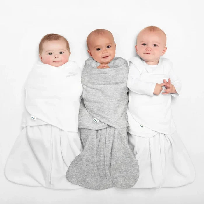 Halo SleepSack 100% Cotton Swaddle - White (1.5 TOG)