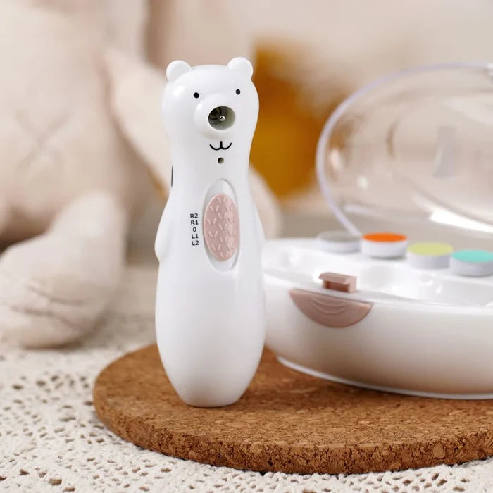 Happii Bear Nail Care Set - USB RECHARGABLE By Haakaa.