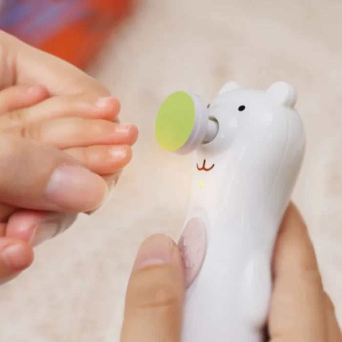 Happii Bear Nail Care Set - USB RECHARGABLE By Haakaa.